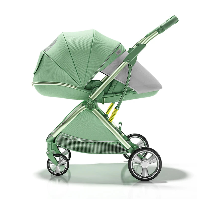 High Landscape Luxury Baby Stroller with Egg-Shaped Seat