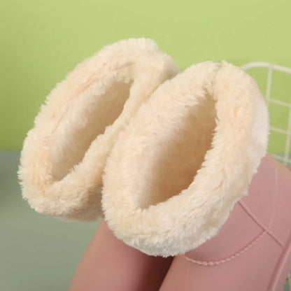 Kids Waterproof Winter Rain/Snow Boots with Fleece Inside childrensterritory