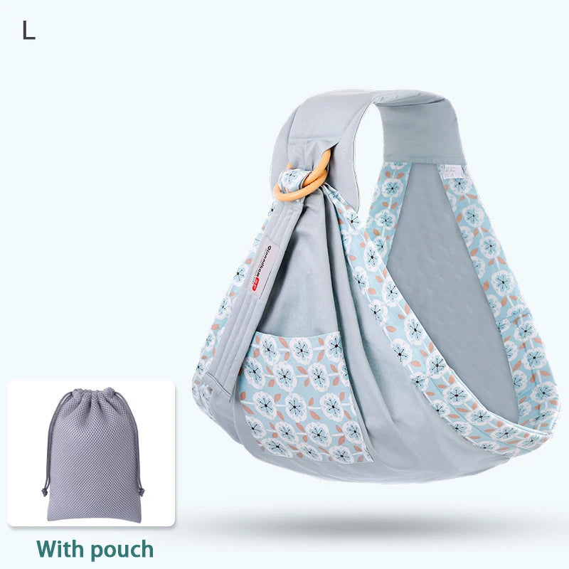 Comfortable Dual-Use Baby Wrap Carriers Up To 130 Lbs childrensterritory