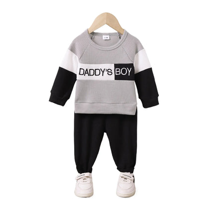 Infant Boy Long Sleeve 2PCS  Spring &amp; Autumn Outfit Set