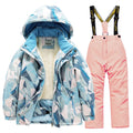 Thick Waterproof Printed Warm Snow Suits for Kids childrensterritory