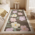 Nordic Cute Flower Girl Rugs for Bedroom, Large Area childrensterritory