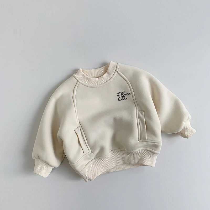 Kids’ Full-Sleeve Soft Winter Sweatshirt