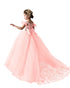 Baby/Kids Girls Long Lace Design First Communion Gowns childrensterritory