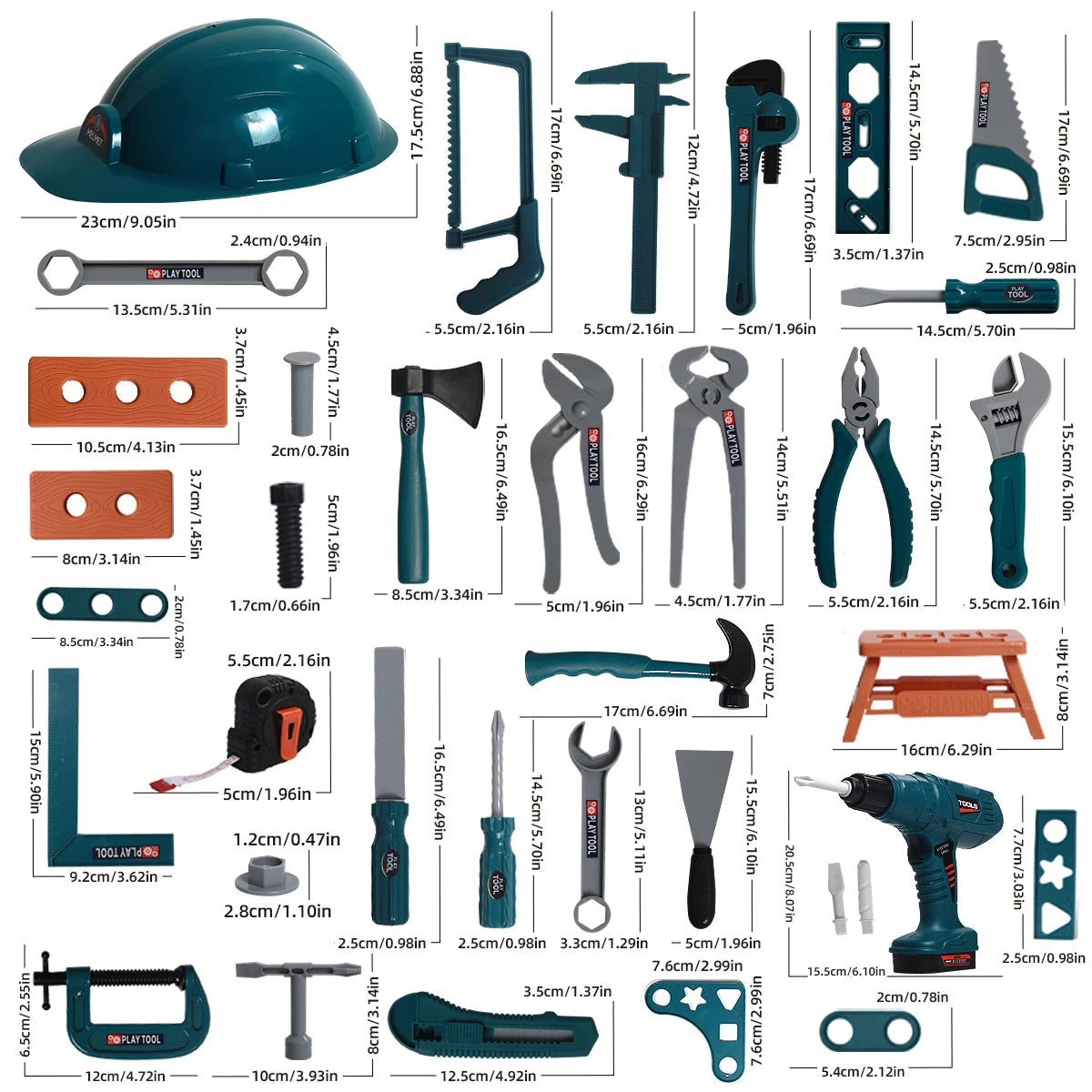 Kids' Interactive And Engaging Tool Kit Set