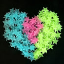 3D Fluorescent 50/1000Pcs Glow-in-the-Dark Stars Wall Stickers childrensterritory
