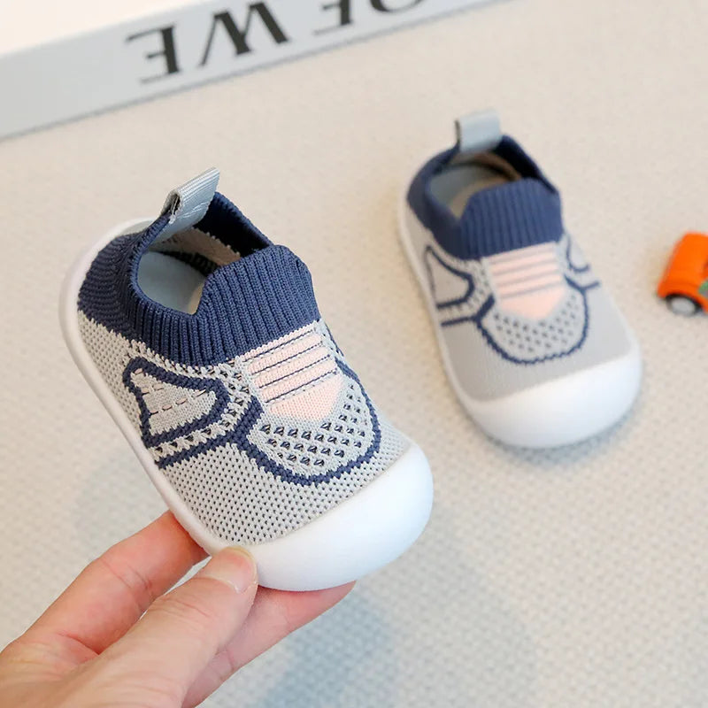 Kids Solid Color Soft Casual Shoes