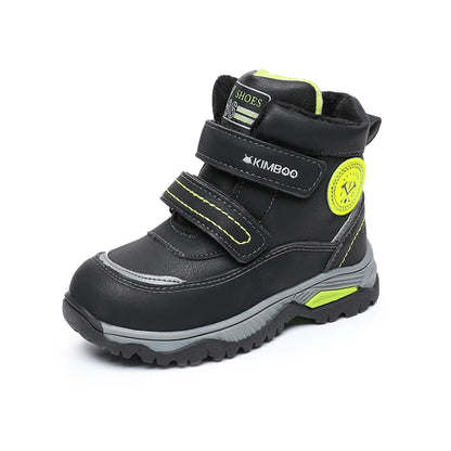 Boys Waterproof Thickened Cotton Soft Outdoor Warm Boots childrensterritory