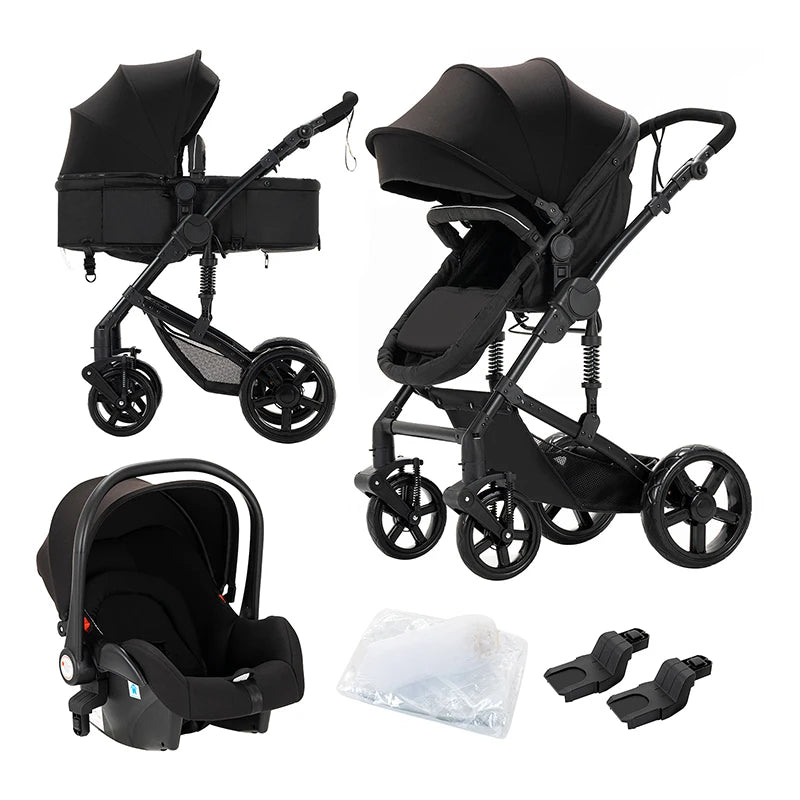 3 in 1 Lightweight and Foldable Baby Stroller