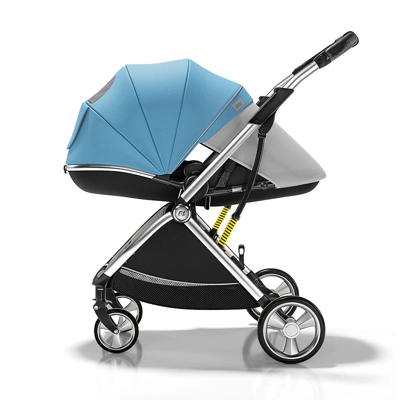 High Landscape Luxury Baby Stroller with Egg-Shaped Seat
