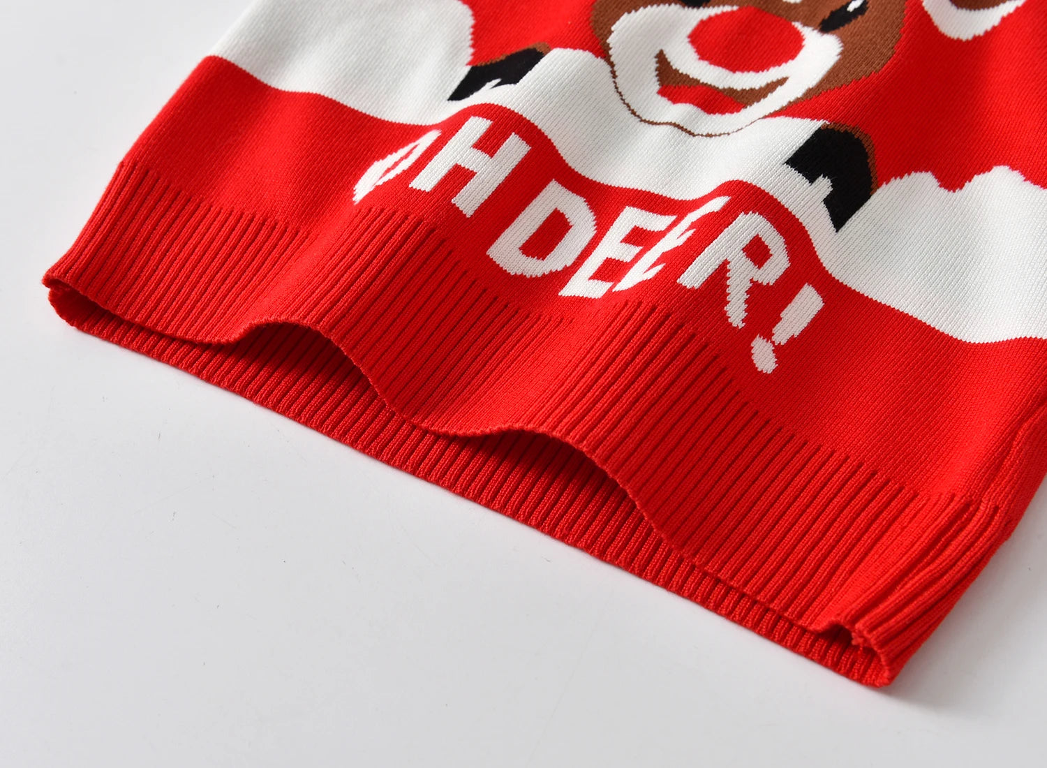 Kids' Long-Sleeved Cartoon Print Winter Sweater