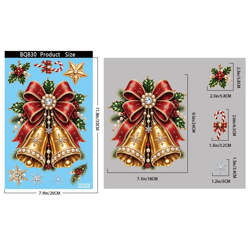 Kids Room Wall Decals for Christmas and New Year Decor