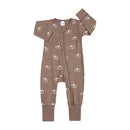 Long Sleeves Printed Baby Girl/Boy Zipper Bodysuits childrensterritory