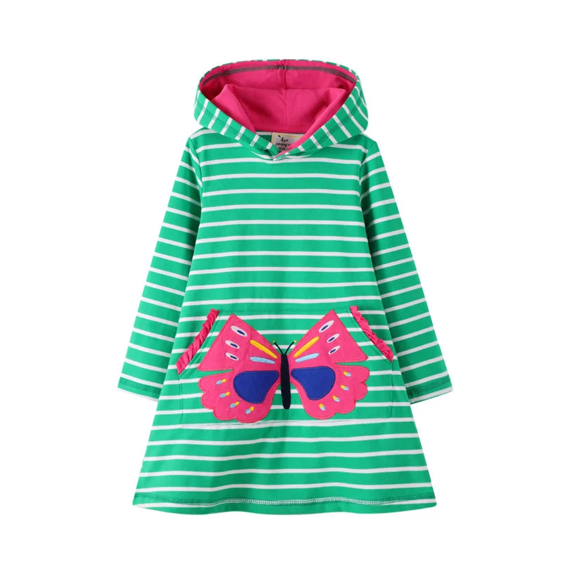 Long-Sleeved Cartoon Print Autumn Girls&