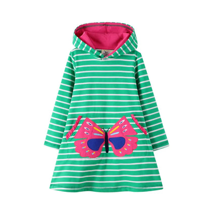 Long-Sleeved Cartoon Print Autumn Girls&