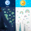 Glow-in-the-Dark Cartoon Design Luminous Wall Stickers childrensterritory