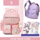 Kawaii Cartoon Printing Kids Girls Cute School Backpack childrensterritory