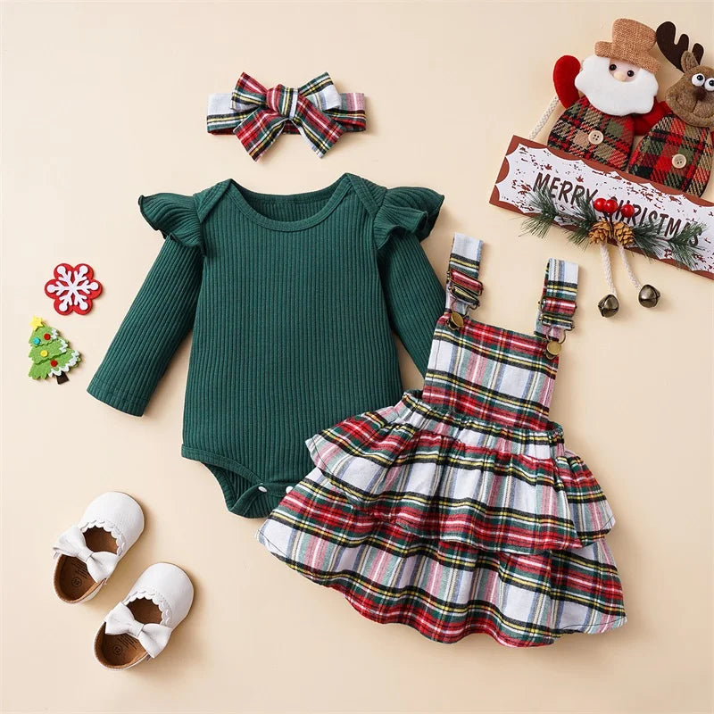 Baby Girl Long-Sleeved Elegant Winter Dresses
