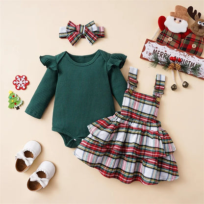 Baby Girl Long-Sleeved Elegant Winter Dresses childrensterritory