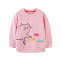 Kids Girls Boys Christmas Theme Print Sweatshirts
