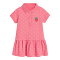 Kids Girls Printed Causal Cotton Polo Dresses for Summer childrensterritory