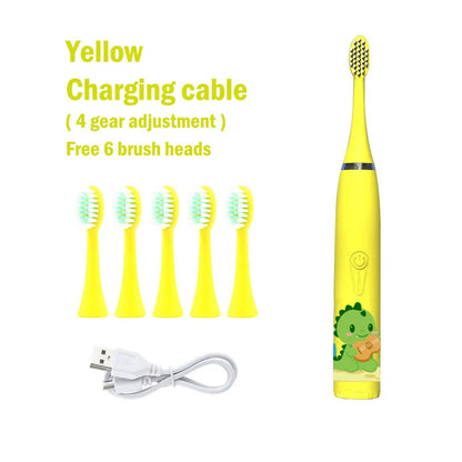 Smart Rechargeable Kids Sonic Electric Toothbrush childrensterritory