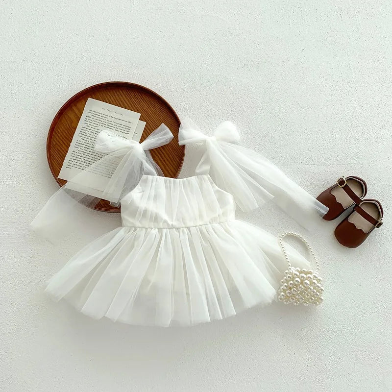 Baby Girls Sleeveless Princess Romper Dresses for Summer childrensterritory