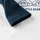 Trendy Boys Long Sleeve Bear Cartoon Design Cotton T-Shirts childrensterritory