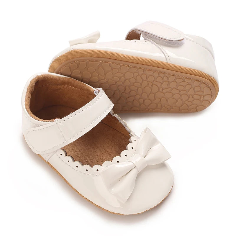Infant Princess Girl Butterfly Knot Non-Slip Shoes childrensterritory