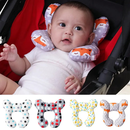 Multi-functional Cartoon Design U-shaped Pillow for Baby childrensterritory