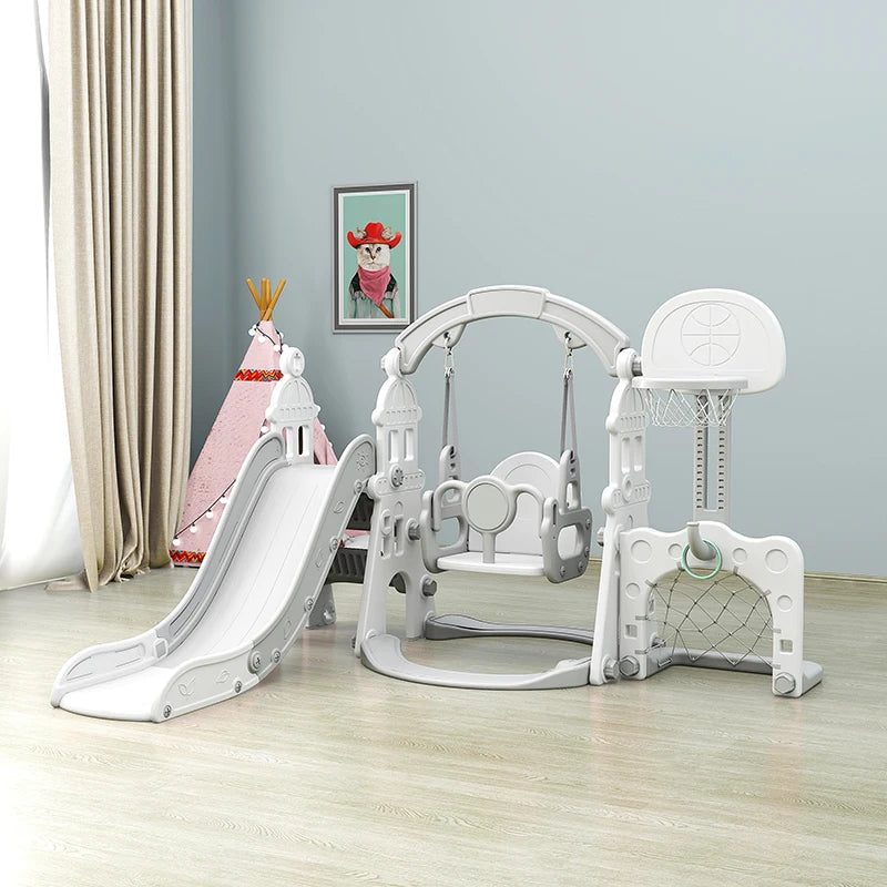 Baby/Kid Plastic Slide And Swing Indoor/Outdoor Toys childrensterritory