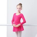 Kids Girls Long/Short Sleeve Ballet Leotard/Dancewear childrensterritory
