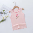 Kids Cotton Multiple Styles Camisole Vests For Summer childrensterritory
