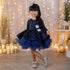 Elegant Fluffy Glitter Bowtie Birthday Wedding Dresses for Girls childrensterritory