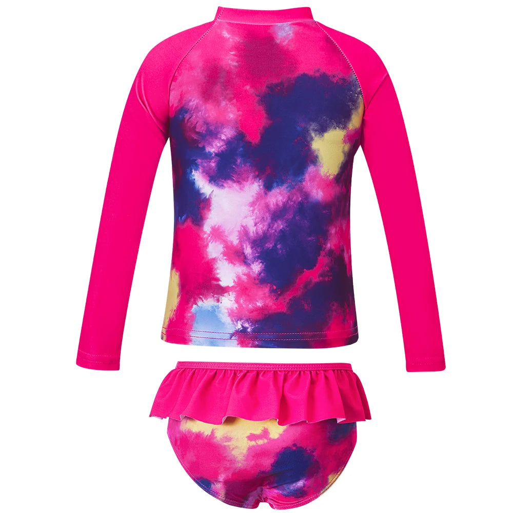 Mermaid Unicorn Design Toddler Girls Tankini Swimwear childrensterritory