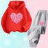 Girls 2 Pieces Casual Korean Style Sports Suits for Spring childrensterritory