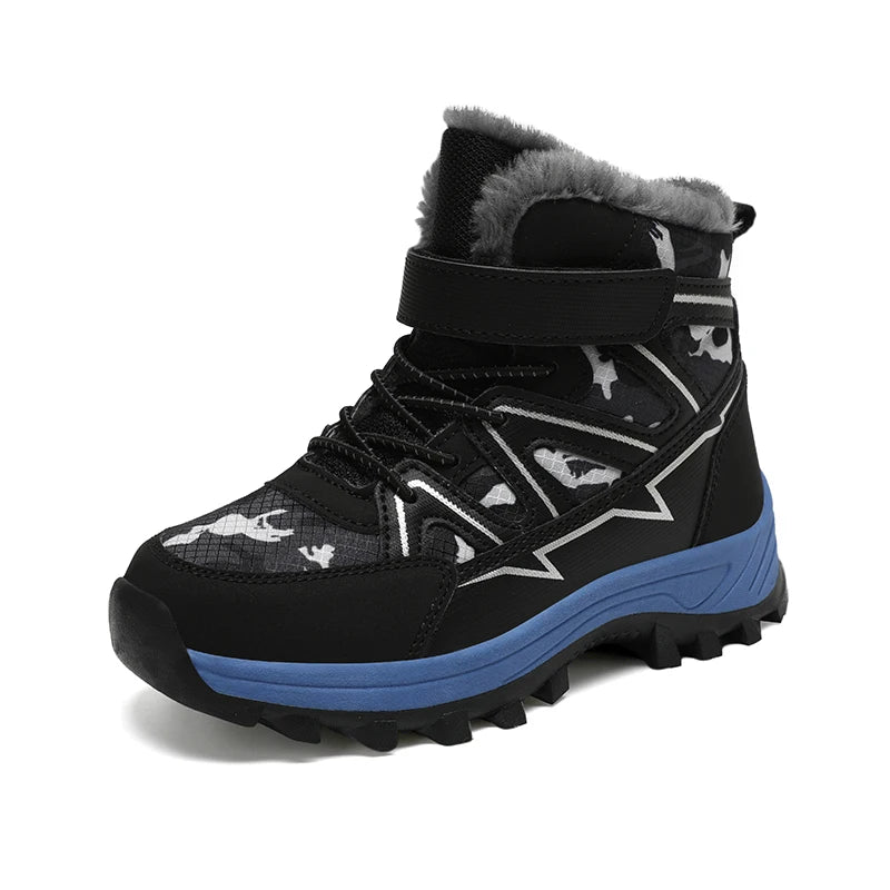 Kids’ Fur-Accented Stylish Casual Shoes childrensterritory