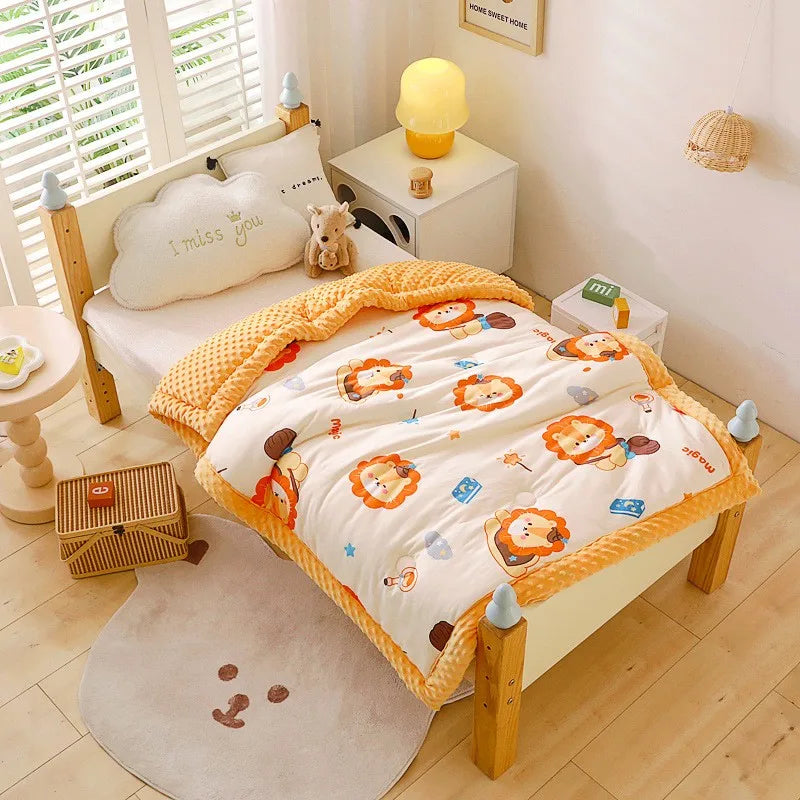 Soft Breathable Warm Baby Thick Quilted Blanket