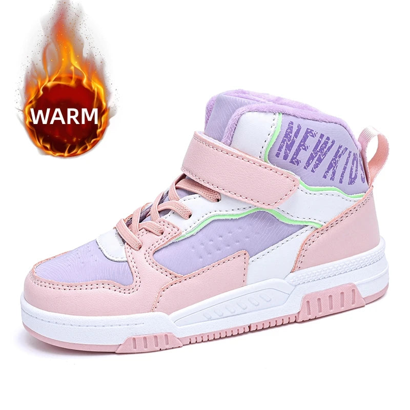 Boys High Top Casual Sports Basketball Sneakers childrensterritory