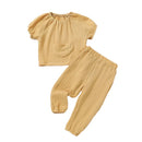 Baby/Kids 2pcs Long Sleeve Pajamas Suit for Boys/Girls