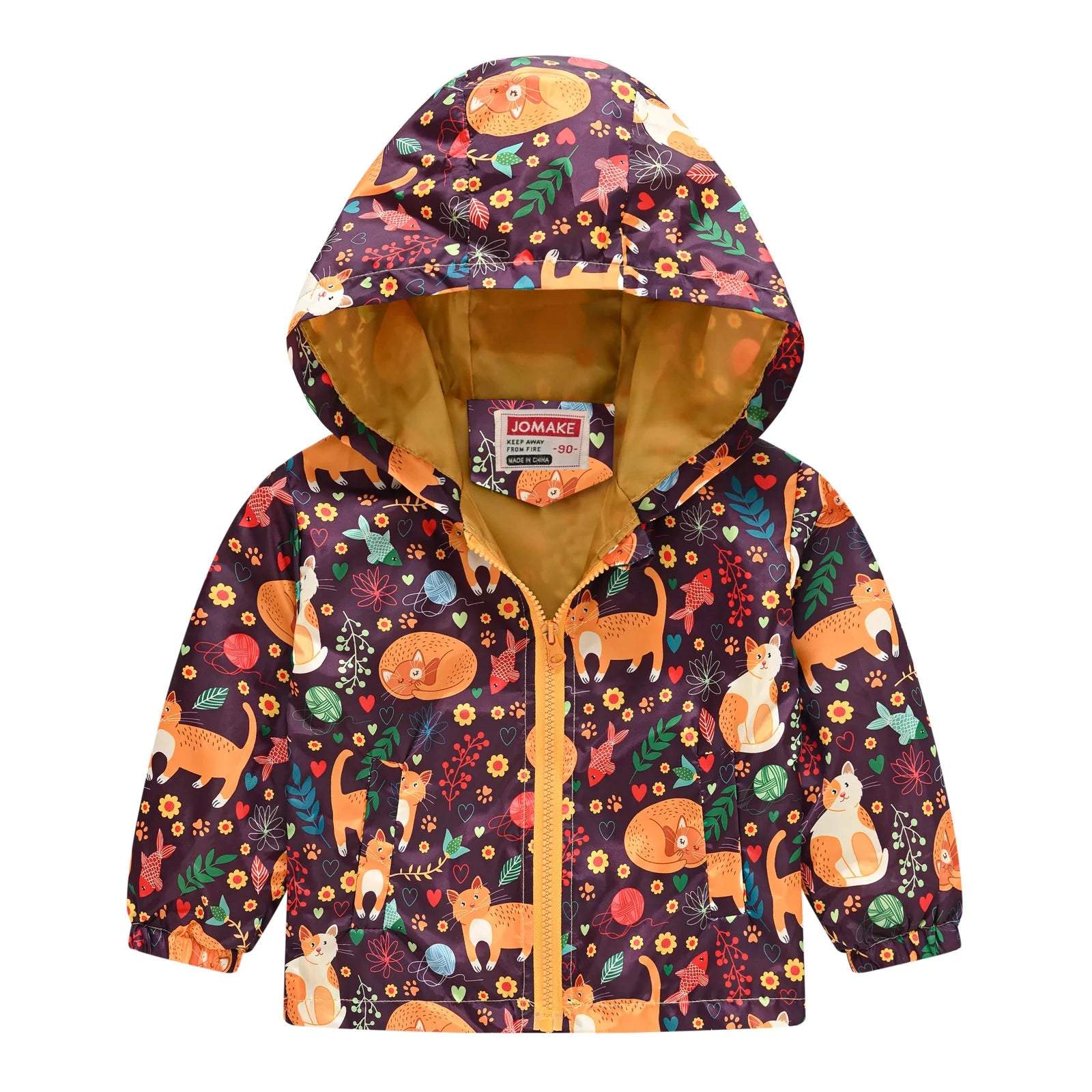 Kids' Boys' and Girls' Various Print Hooded Jackets