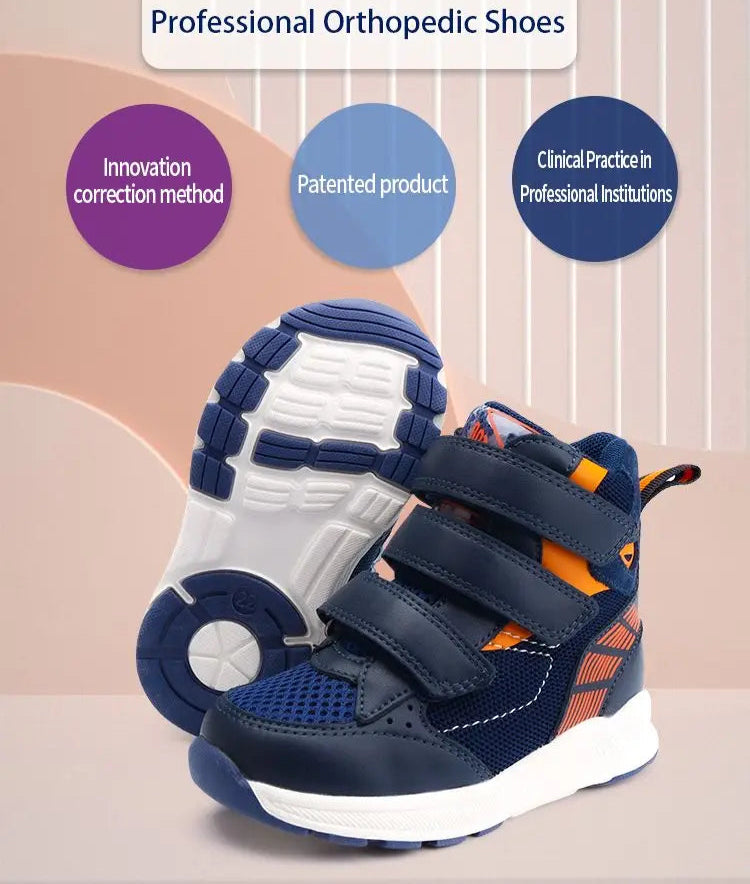 Children's High Top Boots with Arch and Ankle Support
