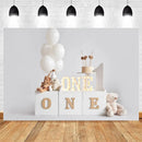 Photographic Background for Baby's 1st Birthday or Baby Shower childrensterritory