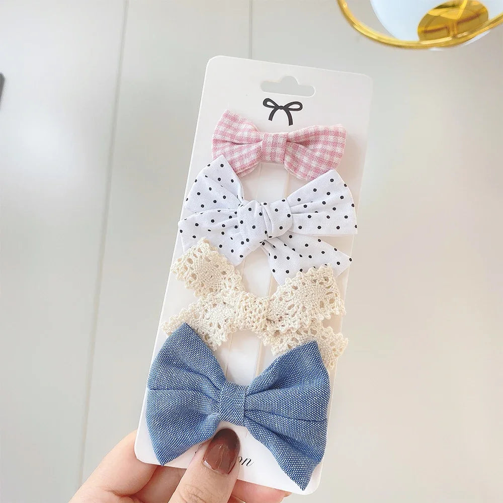Girls Cute Handmade Lace Design Hair Accessories