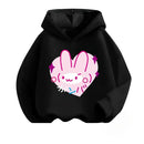 Cute Cartoon Printed Warm Hoodies for Girls' and Boys' childrensterritory