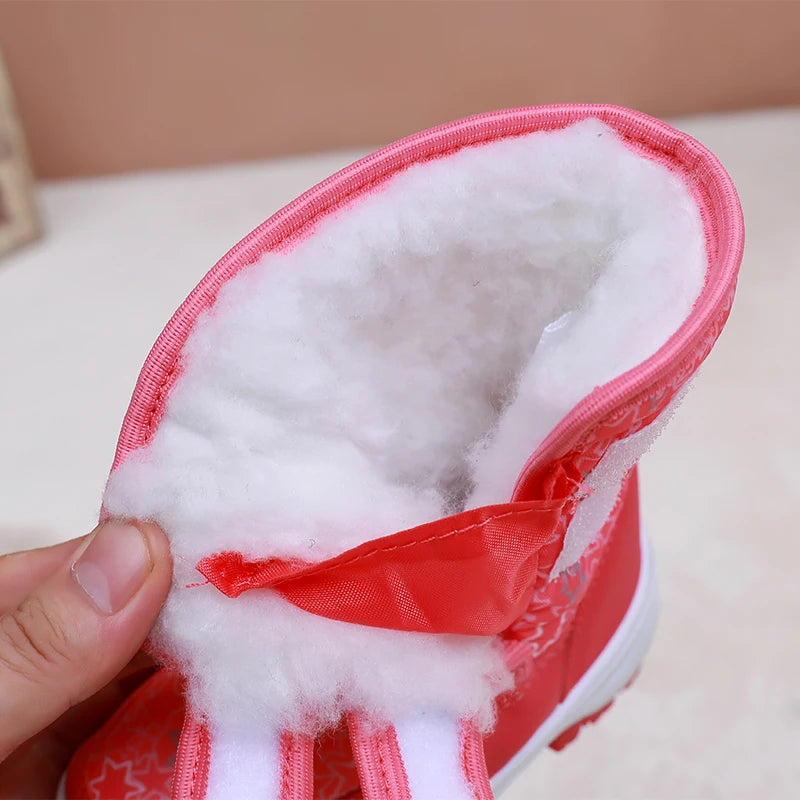 Thickened Oversized Kids Boy And Girl Snow Boots childrensterritory