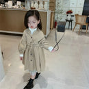 Kids Girls Korean Style Princess Windbreaker/Trench Coat childrensterritory