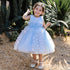 Elegant Bow Lace-Decorated Little Girls Tutu Party Dresses childrensterritory