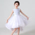 Bridesmaid Sequins Tulle Trailing Kids Girls Princess Dresses childrensterritory