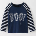Full-Sleeve Cartoon Design Cotton T-Shirts For Girls childrensterritory